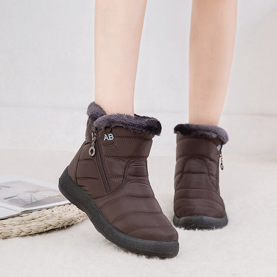 EB | Damen Gemütliche Winter Wasserdichte Anti-Rutsch Stiefel