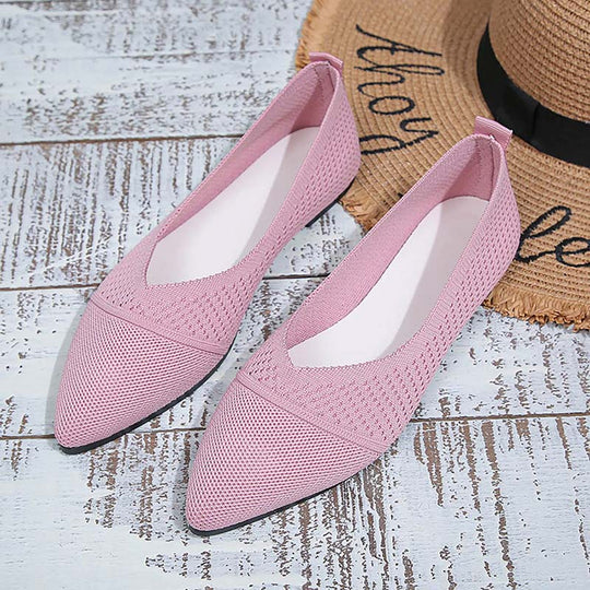 Atmungsaktive Spitzzehen-Schuhe EB