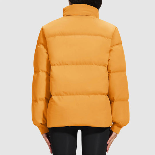 EB | Midikurz Daunenpufferjacke mit Stehkragen