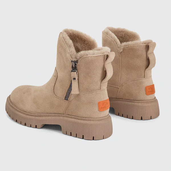Für Damen Mit Plateau Und Fellfutter Damen EB