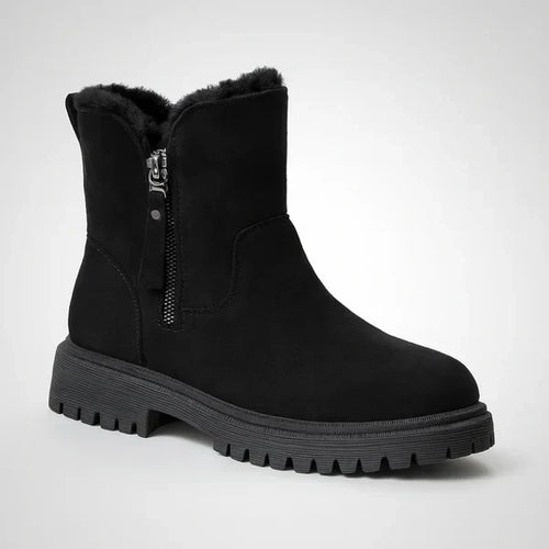 Für Damen Mit Plateau Und Fellfutter Damen EB