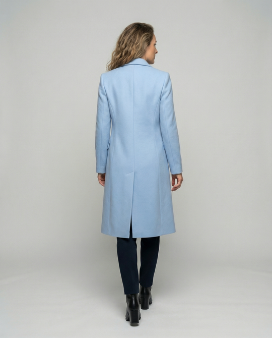 EB | Damen Doppelreiher Wollmantel