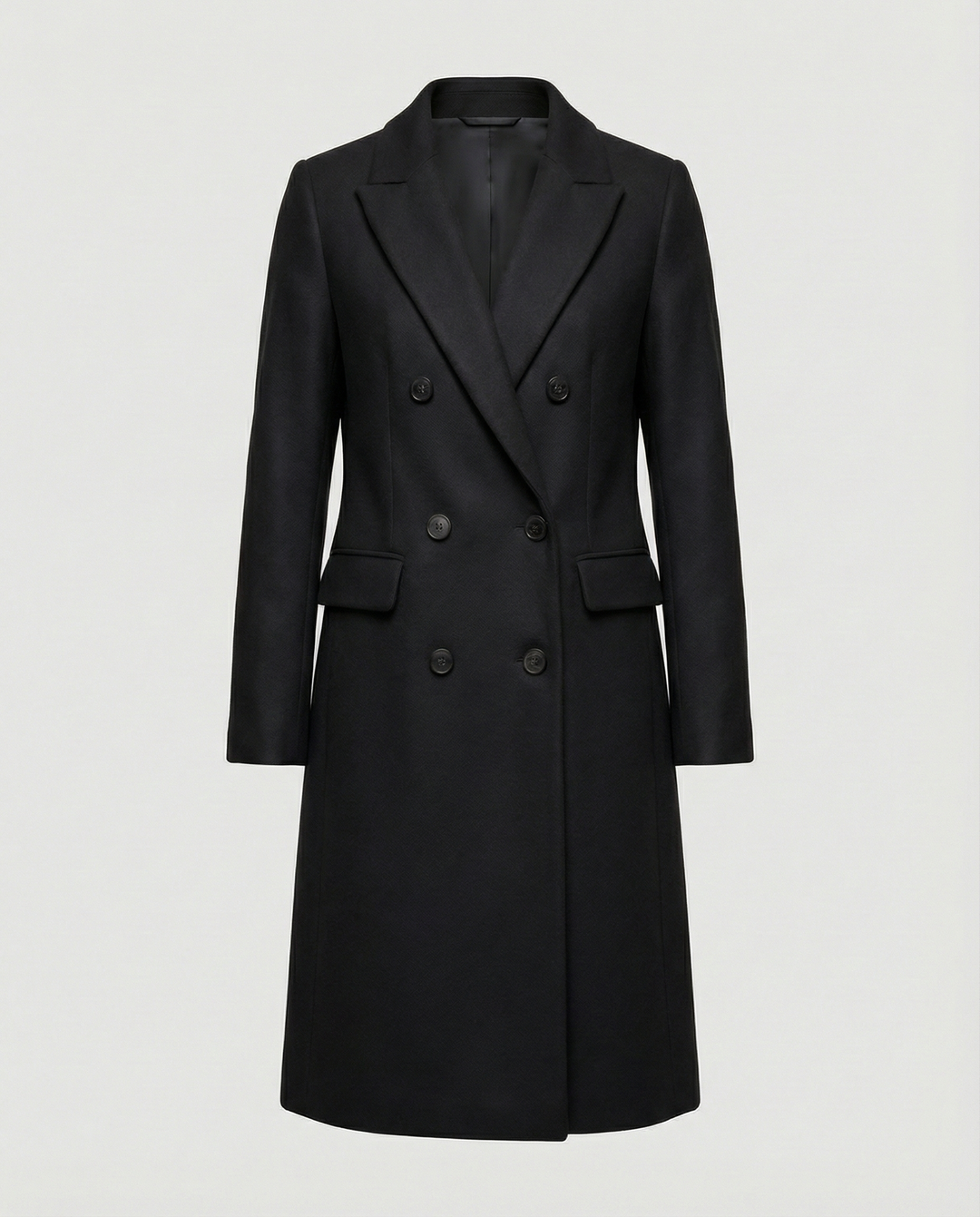 EB | Damen Doppelreiher Wollmantel