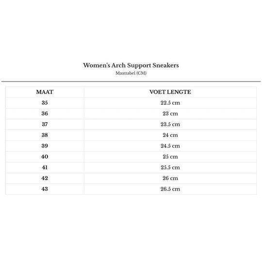 Frauen Bogenstütze Sneaker EB