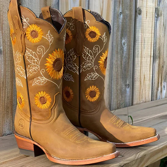 Kniehohe Cowboystiefel Für Damen EB