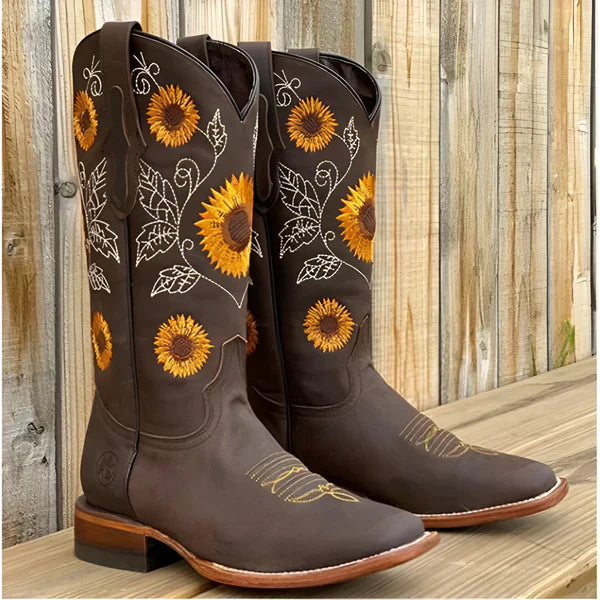Kniehohe Cowboystiefel Für Damen EB