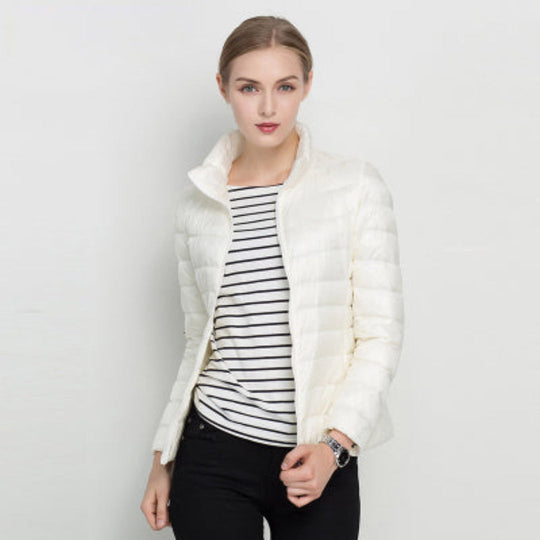 EB | Damen Langarm Steppwarm Winterjacke