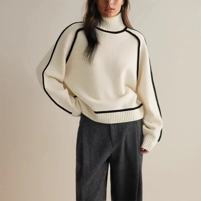EB | Bequeme Damen Rollkragenpullover