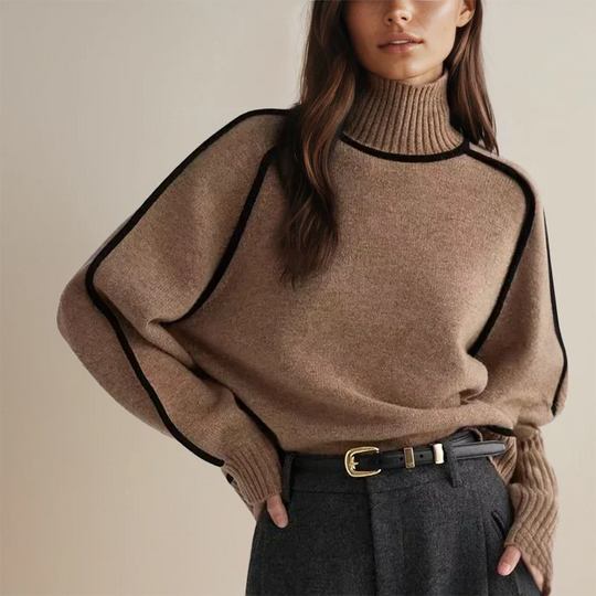 EB | Bequeme Damen Rollkragenpullover