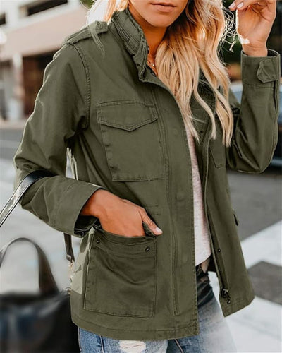 EB | Utility Jacke für Damen, Lässige Größenlänge