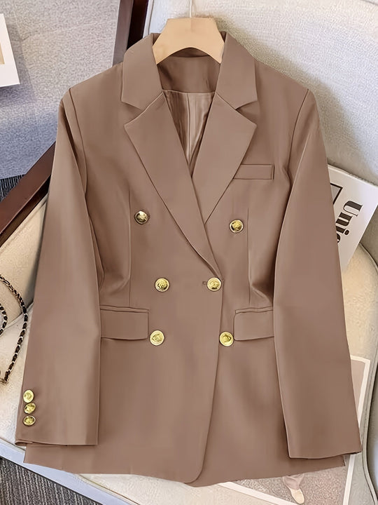 EB | Maßgeschneiderte Zweireihige Blazer – Ganzjahresformelle Kleidung