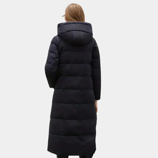 EB | Kapuzenjacke mit Puffmuster für Frauen