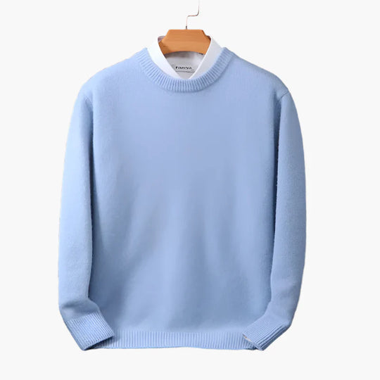 EB | Business Pullover mit Kragen - Eleganter Strickpullover für Büro & Alltag