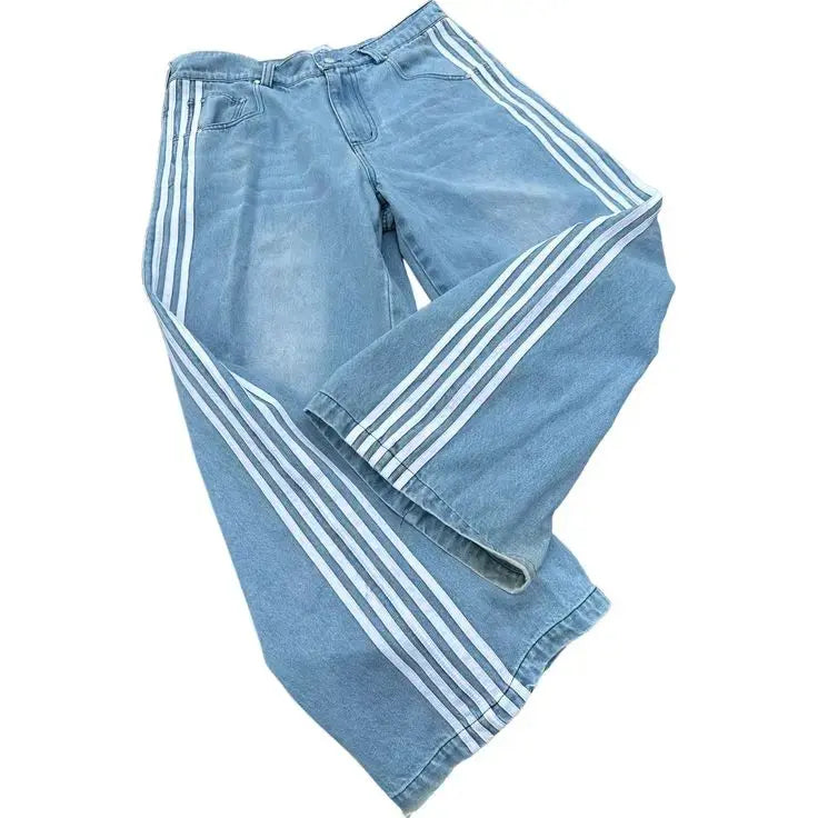 EB - Baggy-Jeans mit hoher Taille