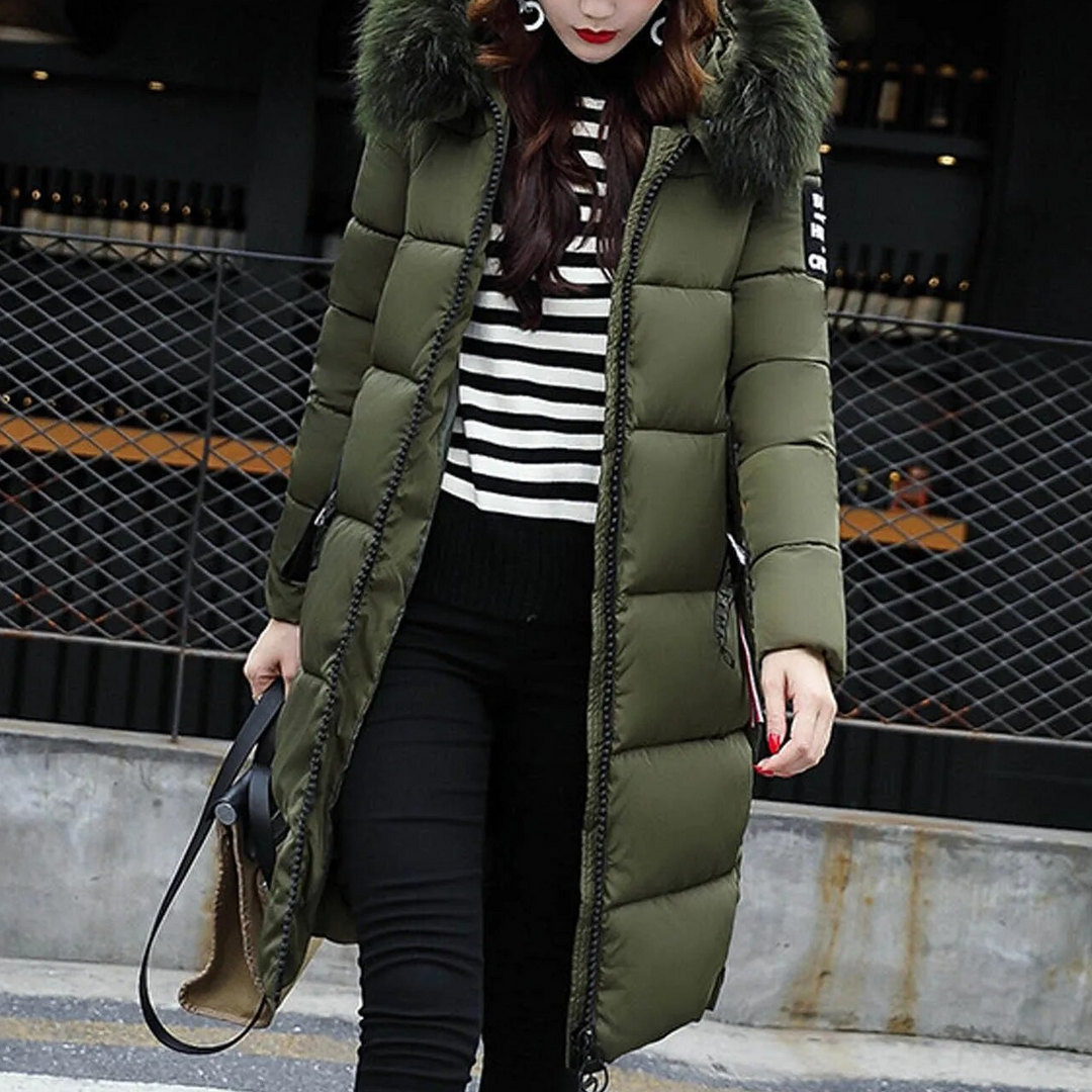 EB | Damen Winterjacke Lang für Frauen
