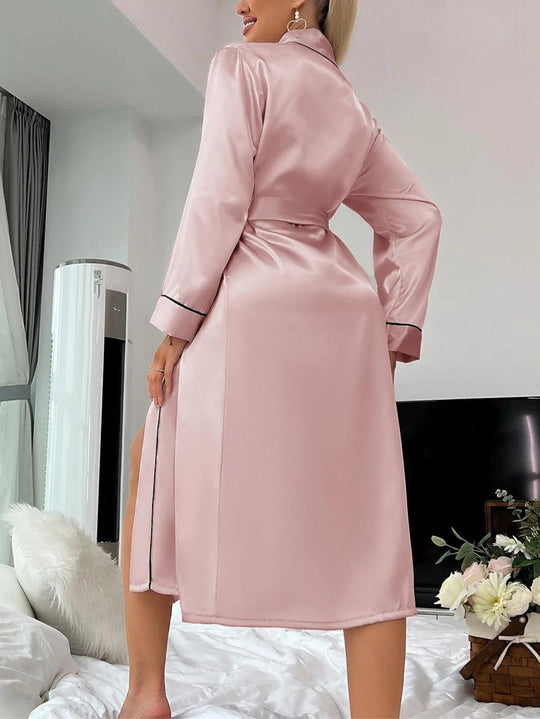 EB | Kimono Klassisch Satin Kimono Robe
