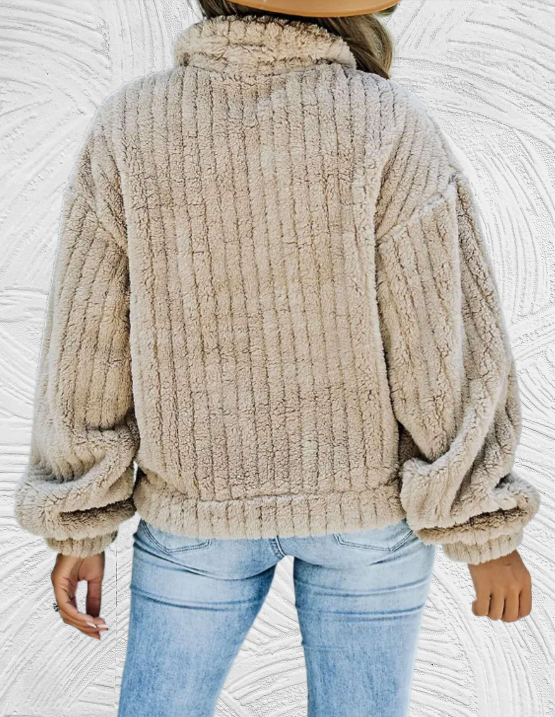 EB | Damen Wolljacke Stilvolle Winter/herbst
