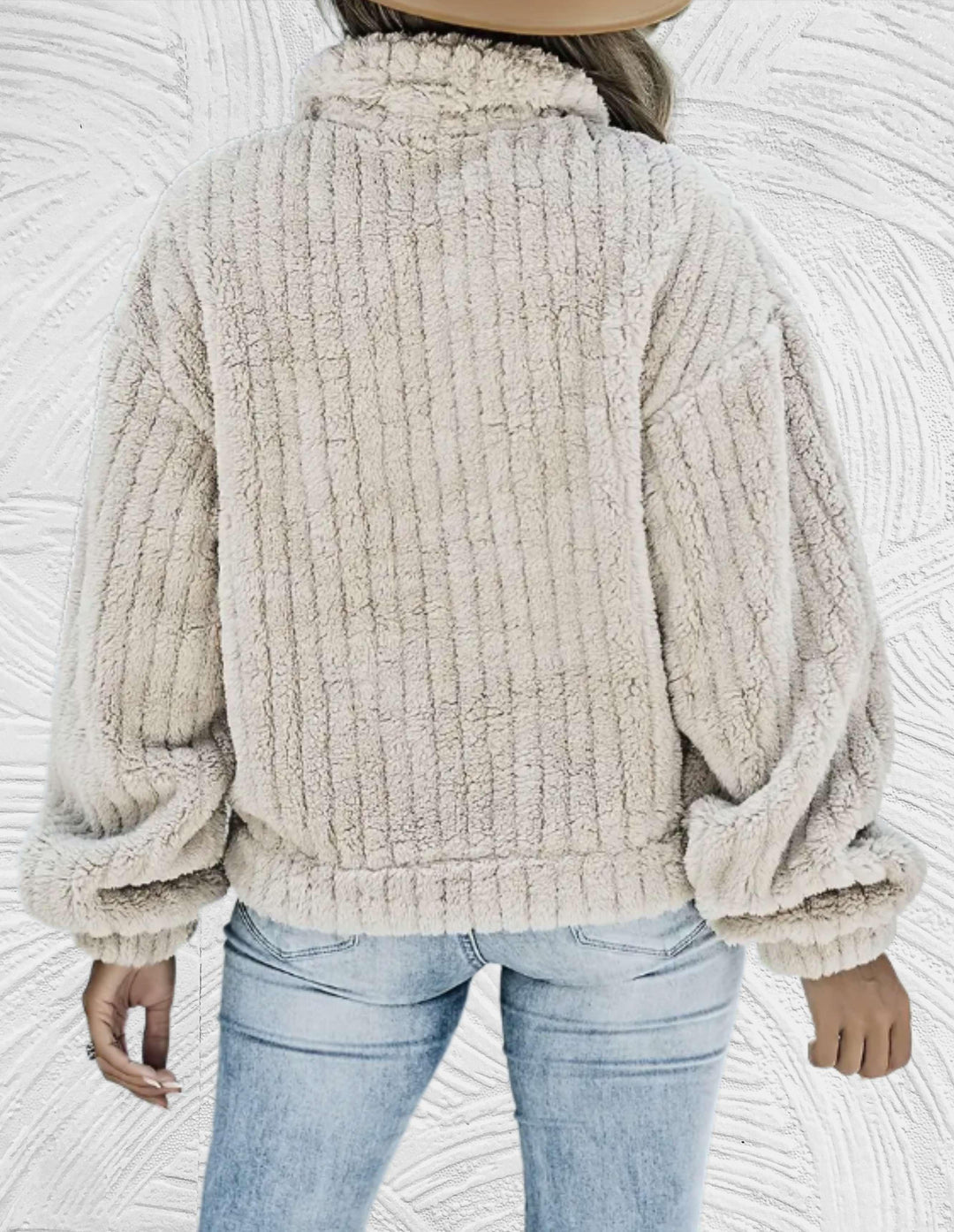 EB | Damen Wolljacke Stilvolle Winter/herbst