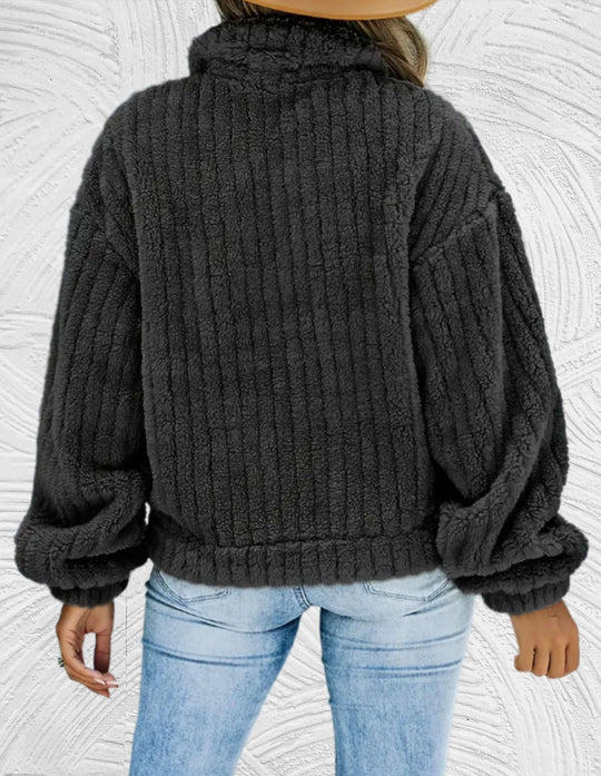 EB | Damen Wolljacke Stilvolle Winter/herbst