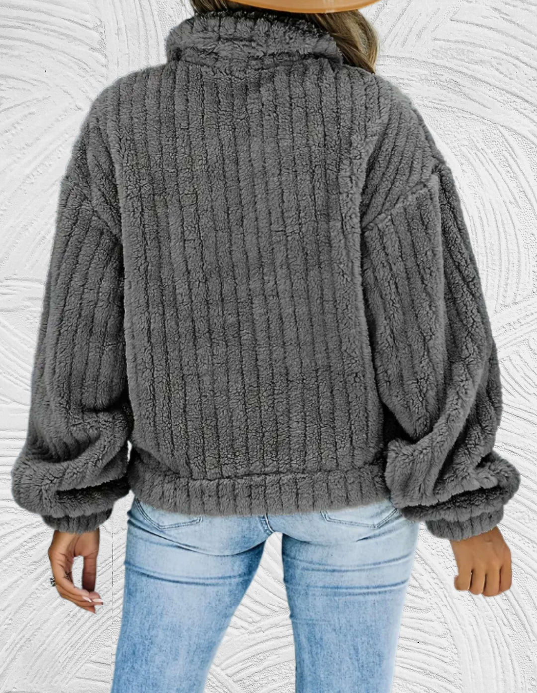 EB | Damen Wolljacke Stilvolle Winter/herbst