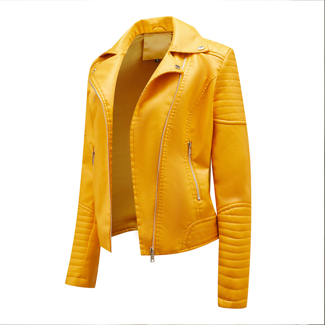 EB | Elegante Lederjacke für Frauen