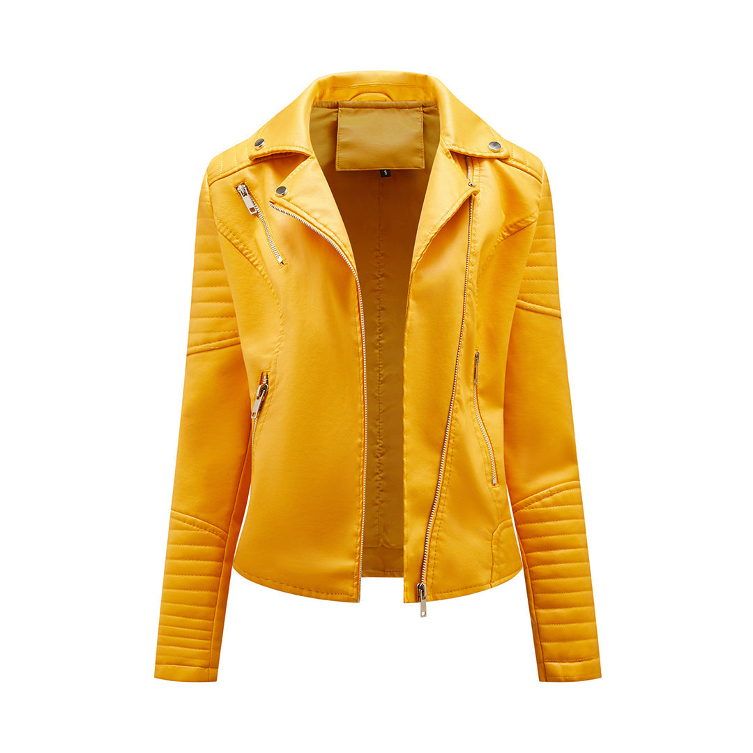 EB | Stilvolle Herbstlederjacke