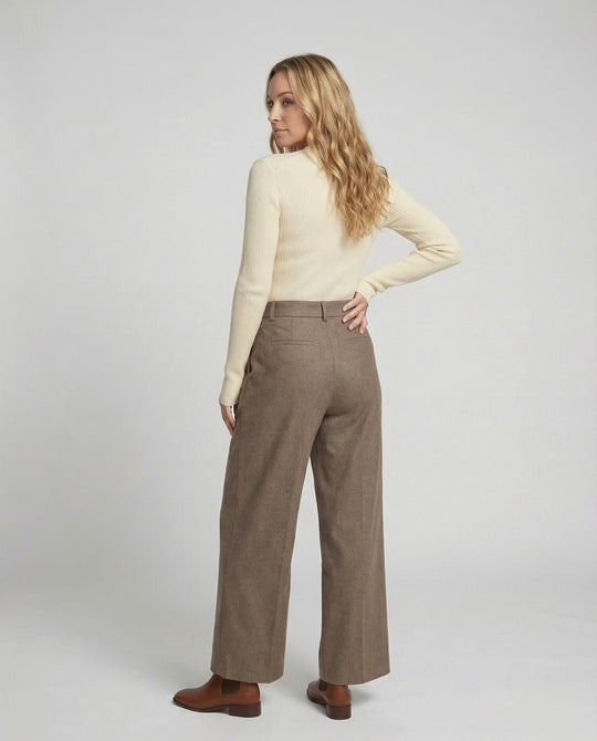 Damen V-Ausschnitt Strickpullover Slim Fit Langarm Shirt Wolle