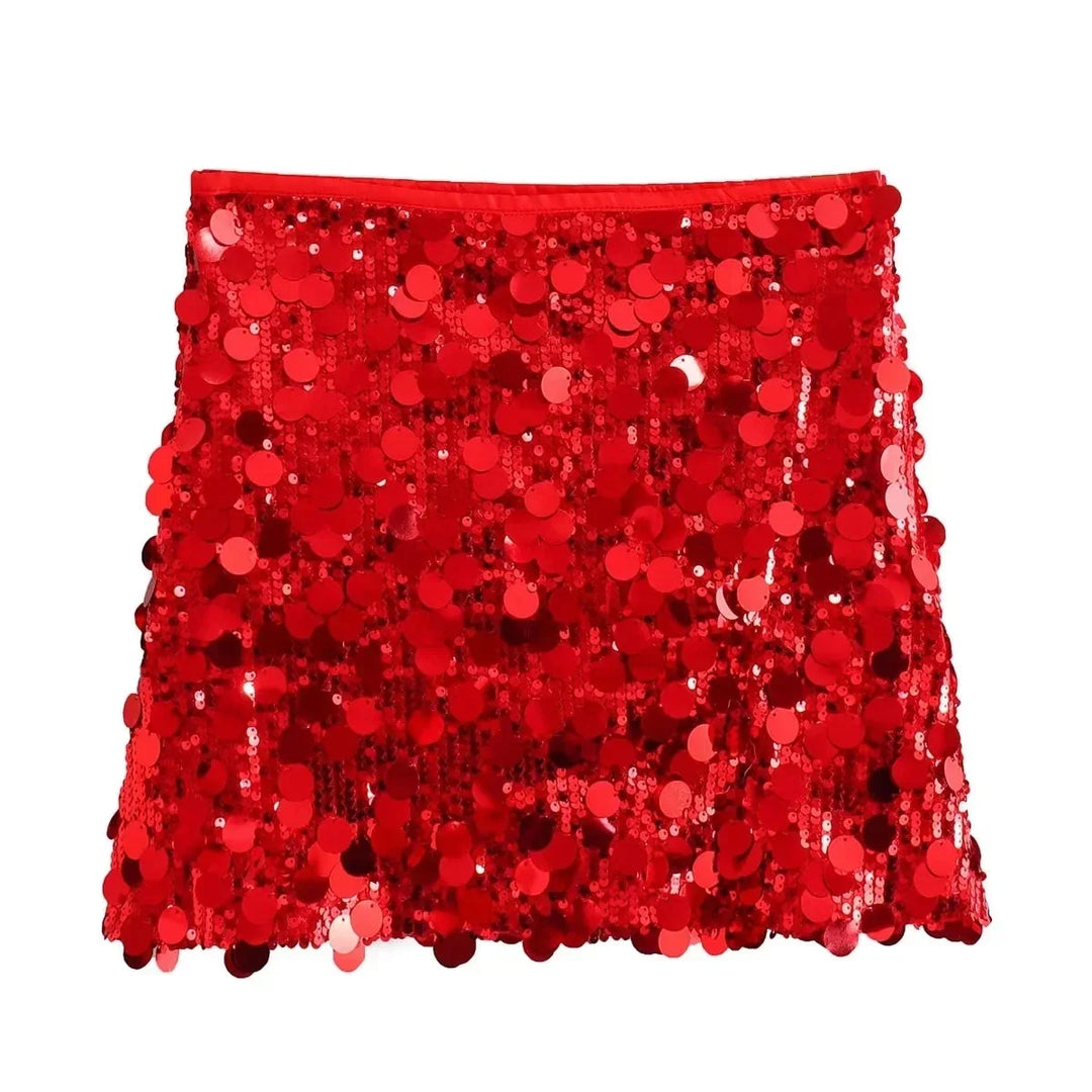 EB | Glamour In Motion Mini-Paillettenrock 2024 für Damen