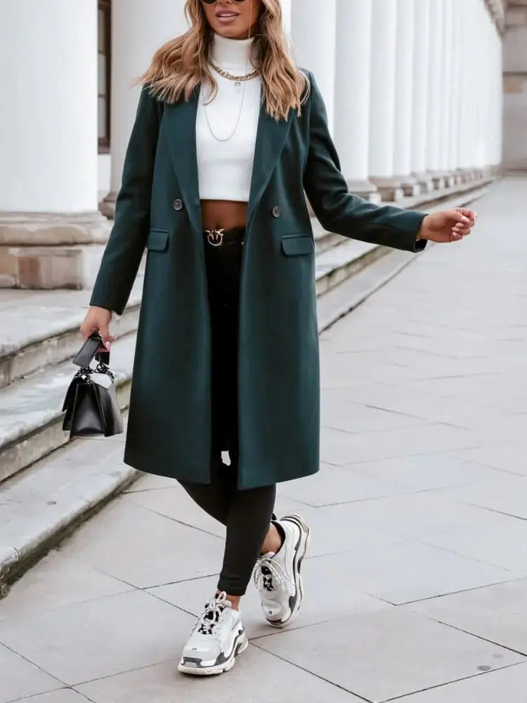 EB | Elegante Trenchcoat für Einen Klassischen Look