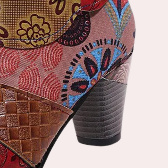 Auffällige Boho-Stiefel für Damen EB