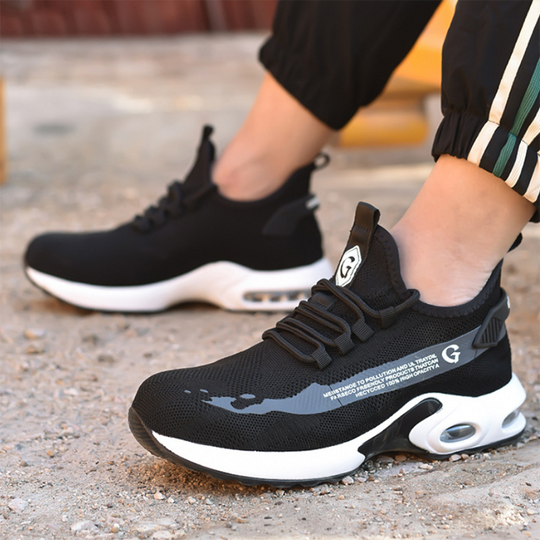 S1P mode Sicherheit Schuhe Männer Stahl Kappe Schuhe EB