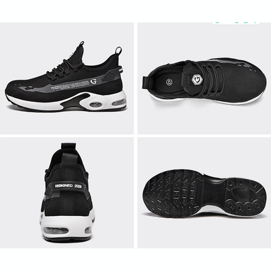 S1P mode Sicherheit Schuhe Männer Stahl Kappe Schuhe EB