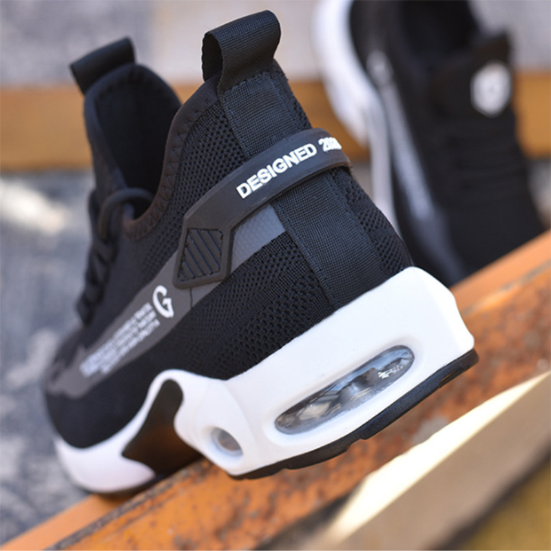 S1P mode Sicherheit Schuhe Männer Stahl Kappe Schuhe EB