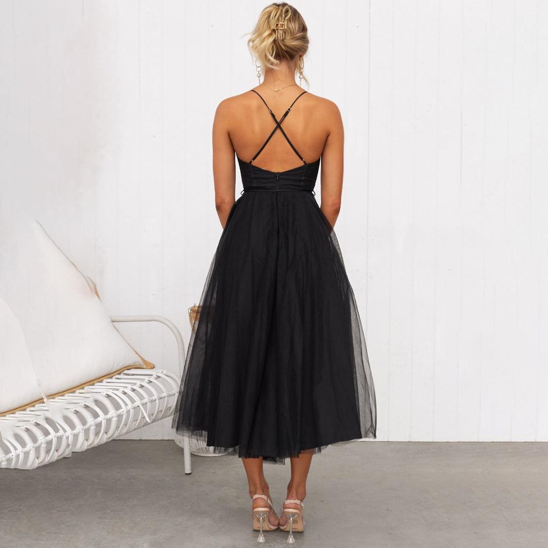 EB | Midi Kleid für Frauen Elegante Partykleidung