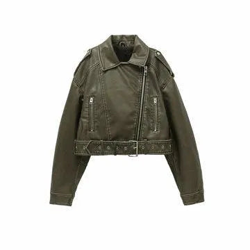 EB | Lederjacke Retro Hochwertiges Leder Perfekt für Jeden Anlass