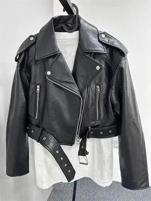 EB | Lederjacke Retro Hochwertiges Leder Perfekt für Jeden Anlass