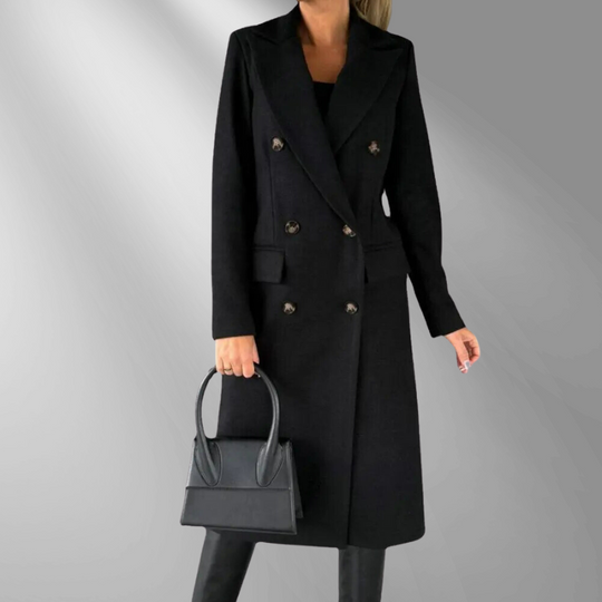 EBMode Wollmantel | Stylischer Damenmantel Für Herbst Und Winter