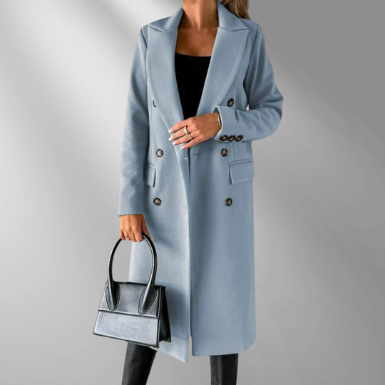 EBMode Wollmantel | Stylischer Damenmantel Für Herbst Und Winter