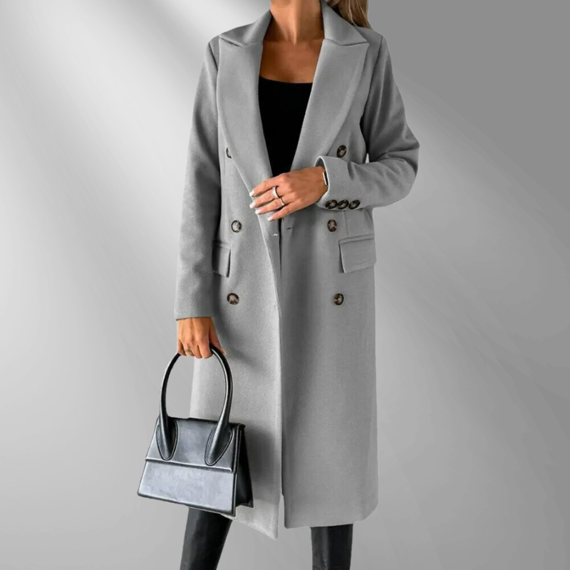 EBMode Wollmantel | Stylischer Damenmantel Für Herbst Und Winter