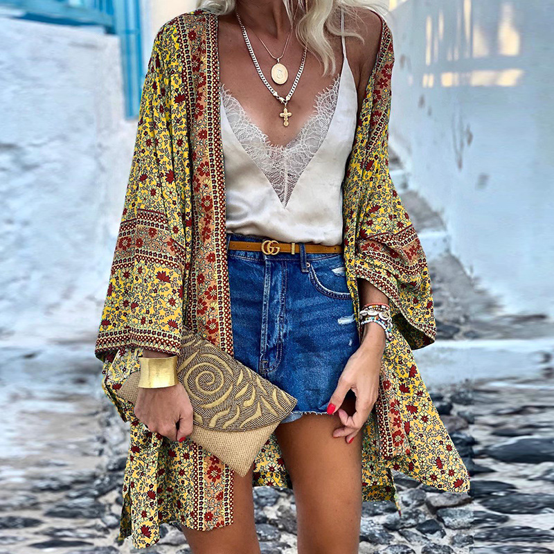 EB | Boho-Kimono Ein Fröhlicher, Stilvoller Und Mittellanger Kimono!