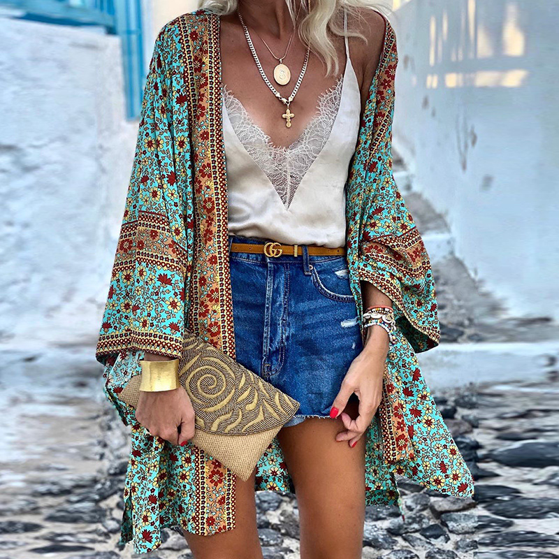 EB | Boho-Kimono Ein Fröhlicher, Stilvoller Und Mittellanger Kimono!