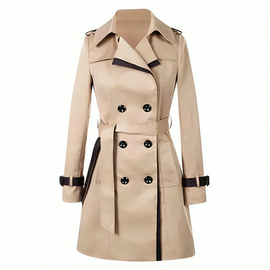 EB | Damen Doppelt-knöpfiger Trenchcoat