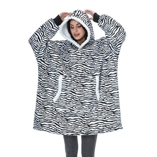 EB | Weiches Kapuzenpullover-decke Polyester Bequem und Warm