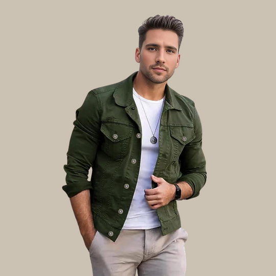 EB | Klassische, Gefärbte Jeansjacke
