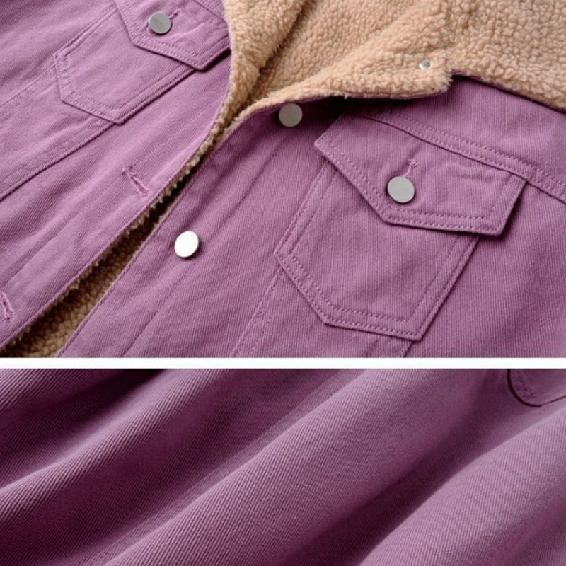 EB | Denimjacke Aus Samt