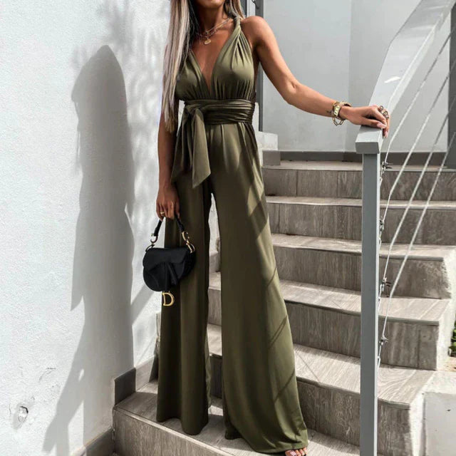 EB - Eleganter Jumpsuit mit Gürtel