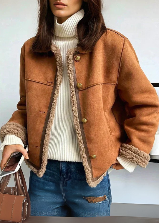 EB | Gemütliche Shearling-Futterjacke