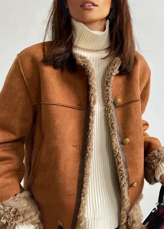 EB | Gemütliche Shearling-Futterjacke