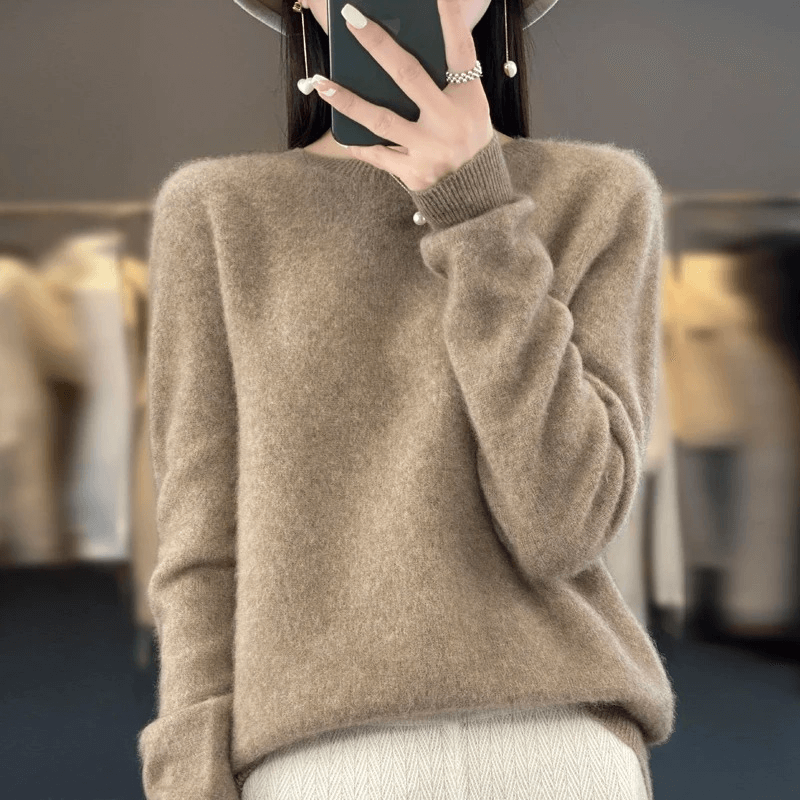 EB | Damenpullover - Stylischer warmer Damenpullover