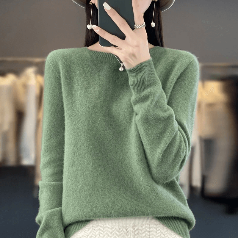 EB | Damenpullover - Stylischer warmer Damenpullover